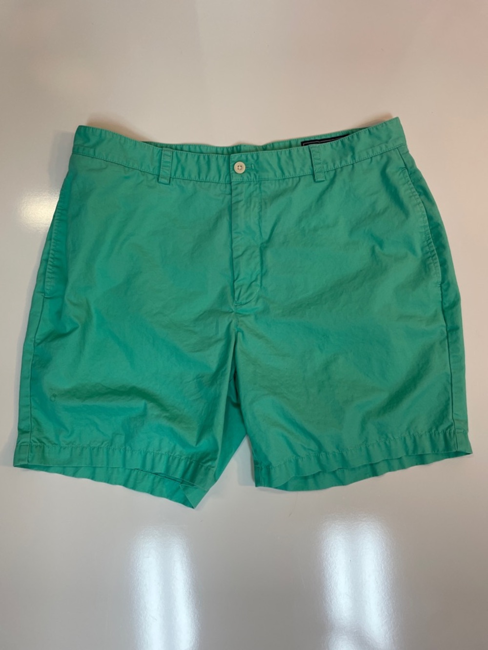Vineyard Vines Men's Cotton Shorts Green Size 36